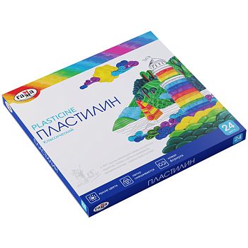 Пластилин 24цв Гамма "Классический" 281036