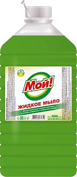 Мыло жидкое Народное МОЙ эконом Flora 5л (пэт) 1/2