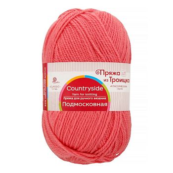 Пряжа Подмосковная 378 - Герань (в уп.10шт)