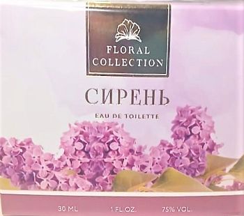 Туал.вода д/женщин "Floral collection Сирень"30мл 1/24