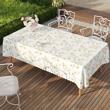 Клеенка столовая из плотного ПВХ на тканев основе (1,4*20м) GX-425A