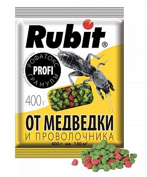 Рубит Рофатокс (от медведки,проволочника, колорад. жука) 400г 20шт Рости
