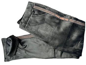 Лосины Наташа А29 вельвет,карман S-XXL 12/96