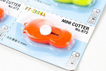 Нож канцелярский MINI CUTTER 12/720
