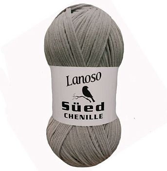 Пряжа SUED CHENILLE 951 серый (в уп.5шт)