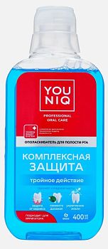 Ополаскиватель полости рта YOUNIQ Комплексная защита 400мл 145099